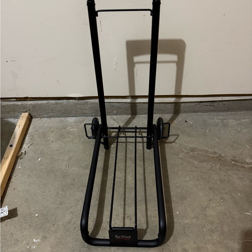 Britax carseat travel cart.